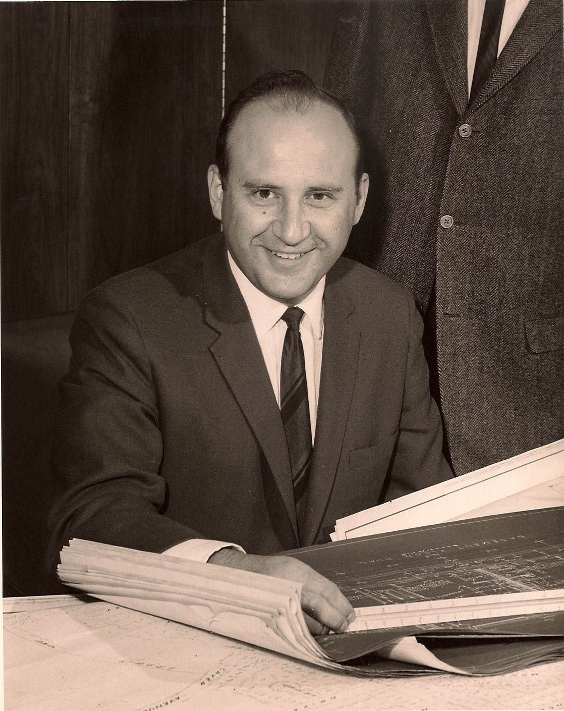 Millard Roy Seldin (black and white photo)